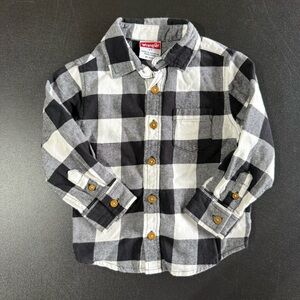 Wrangler Plaid Button Down